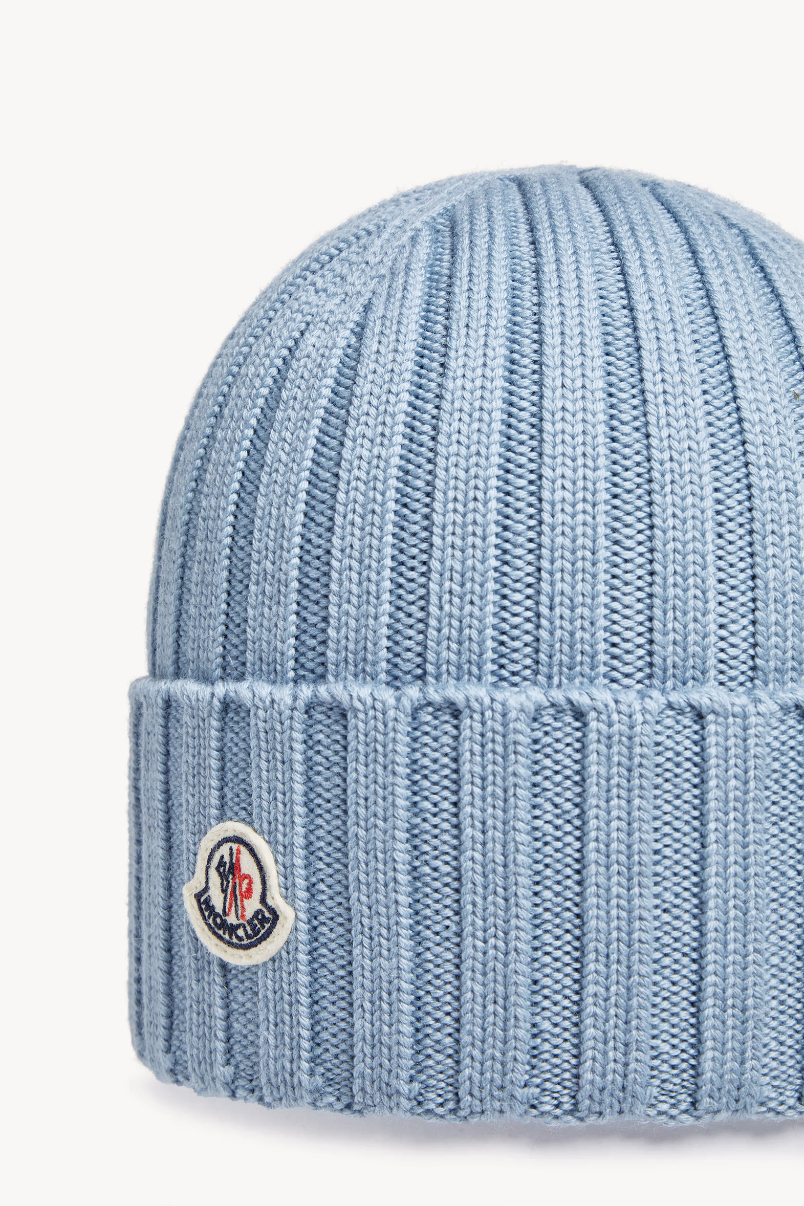 Wool Beanie Women Turquoise Moncler 3